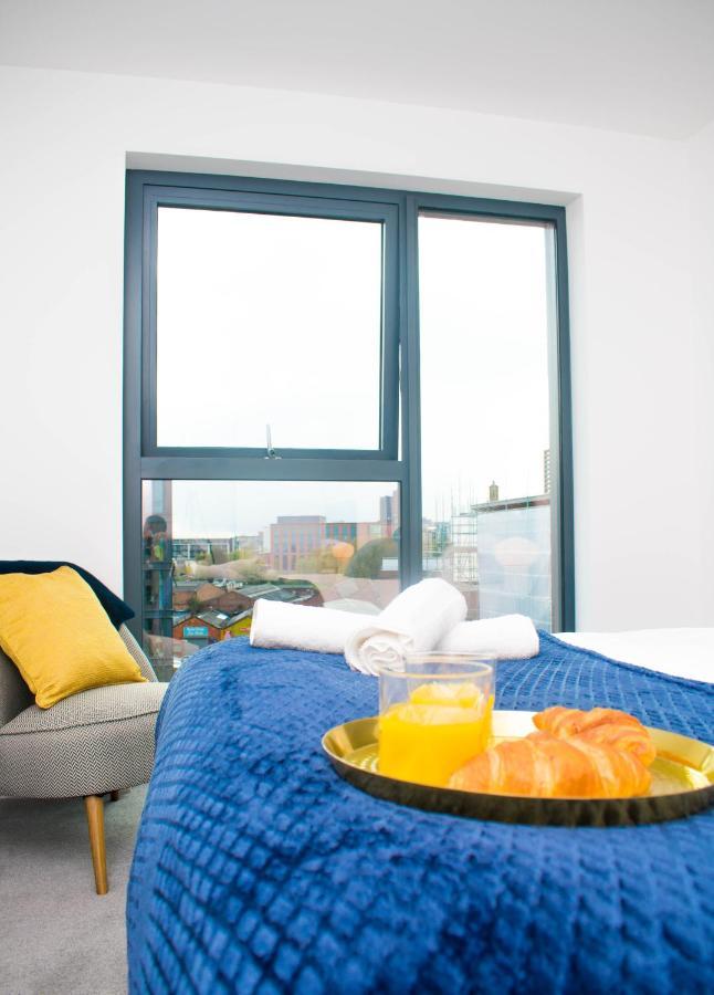 Exoticstay Apartments - Ultra Luxe Top Floor Suite - City Centre Apartment With Cube View - Smart 4K Tv With Ultrafast Wifi & Netflix 伯明翰 外观 照片