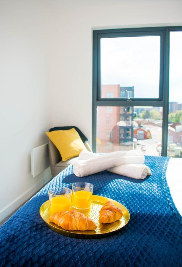Exoticstay Apartments - Ultra Luxe Top Floor Suite - City Centre Apartment With Cube View - Smart 4K Tv With Ultrafast Wifi & Netflix 伯明翰 外观 照片