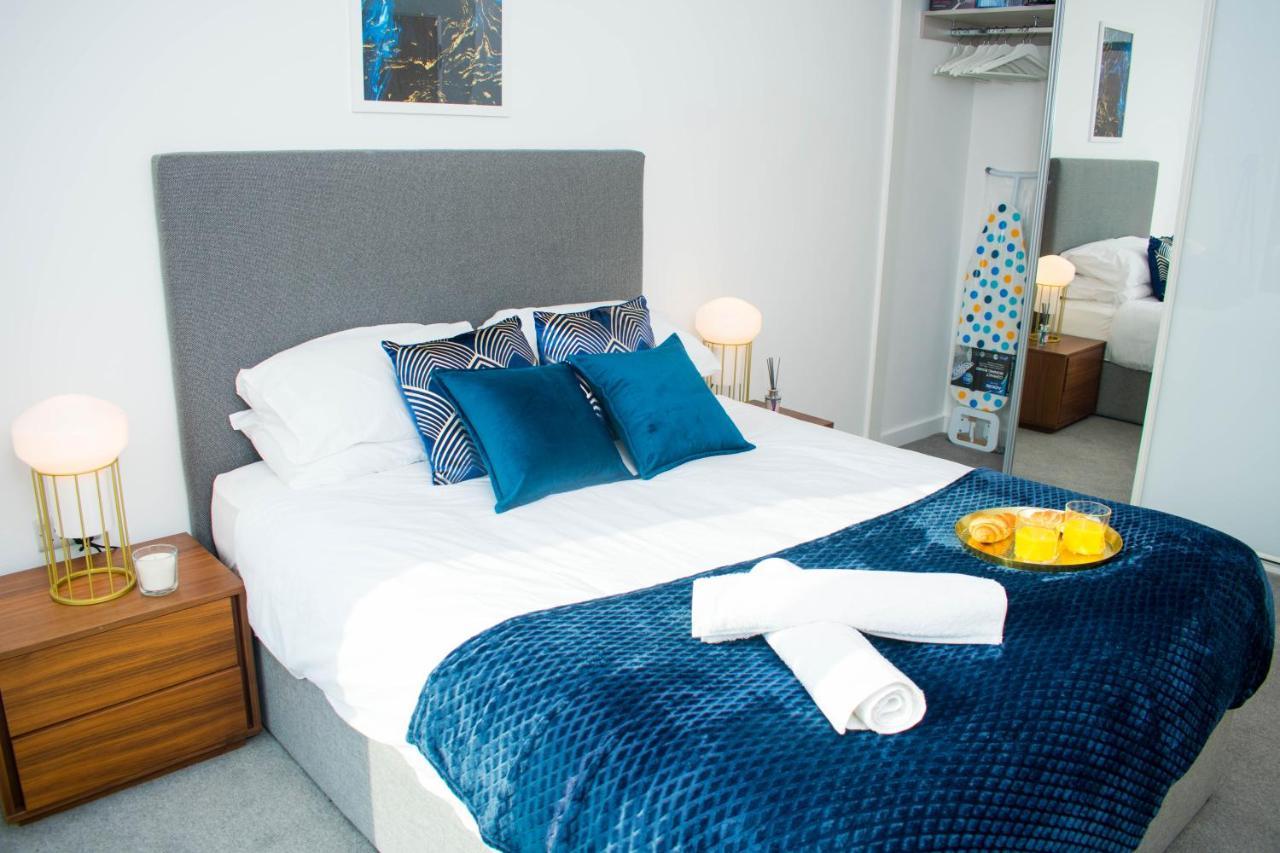 Exoticstay Apartments - Ultra Luxe Top Floor Suite - City Centre Apartment With Cube View - Smart 4K Tv With Ultrafast Wifi & Netflix 伯明翰 外观 照片