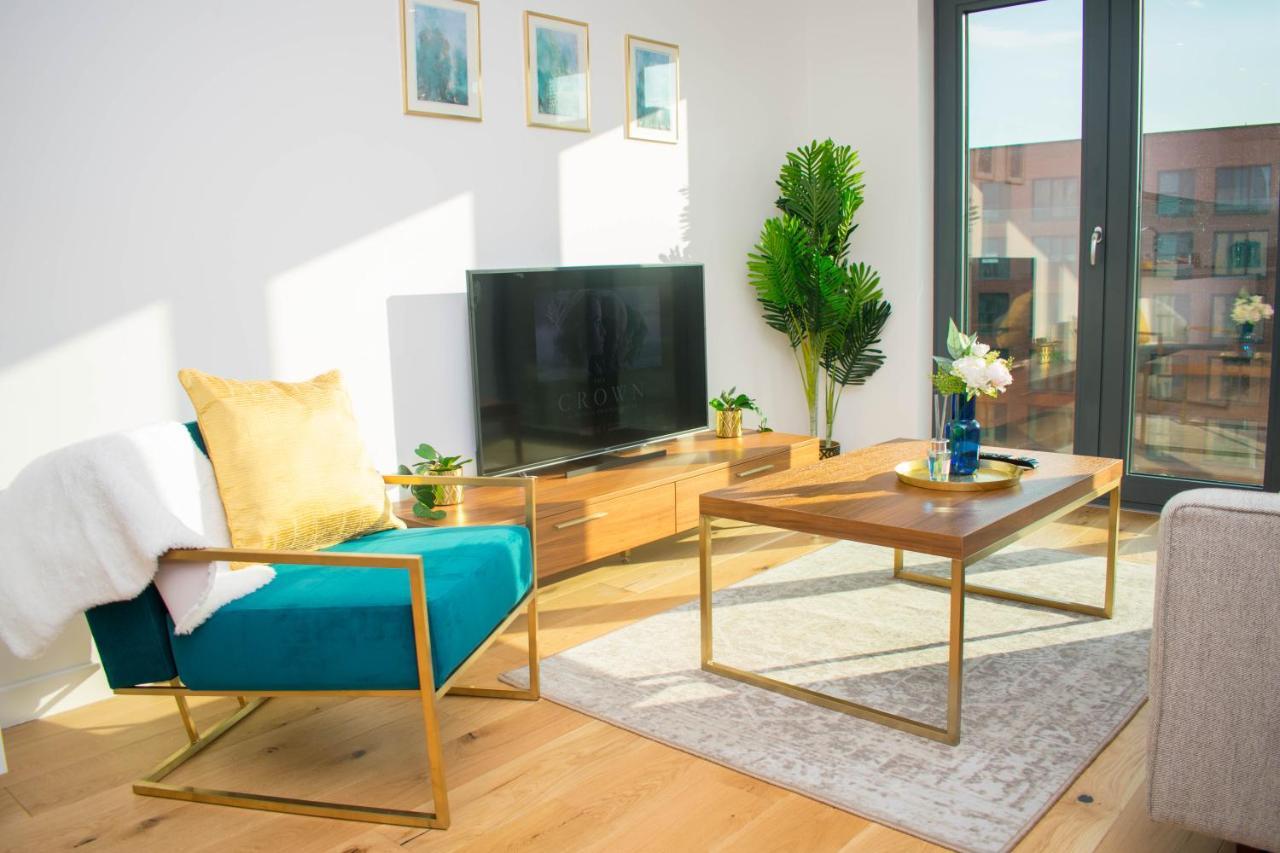 Exoticstay Apartments - Ultra Luxe Top Floor Suite - City Centre Apartment With Cube View - Smart 4K Tv With Ultrafast Wifi & Netflix 伯明翰 外观 照片