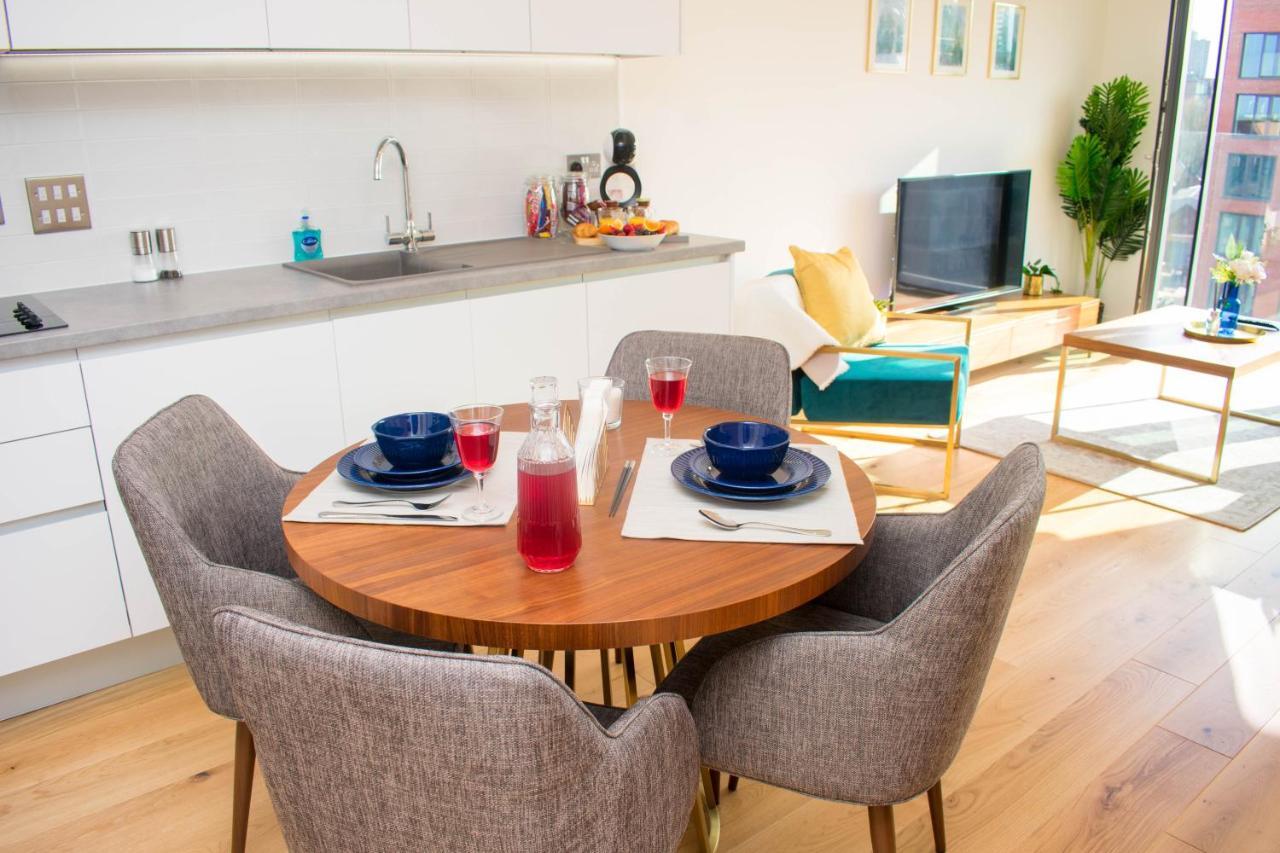 Exoticstay Apartments - Ultra Luxe Top Floor Suite - City Centre Apartment With Cube View - Smart 4K Tv With Ultrafast Wifi & Netflix 伯明翰 外观 照片