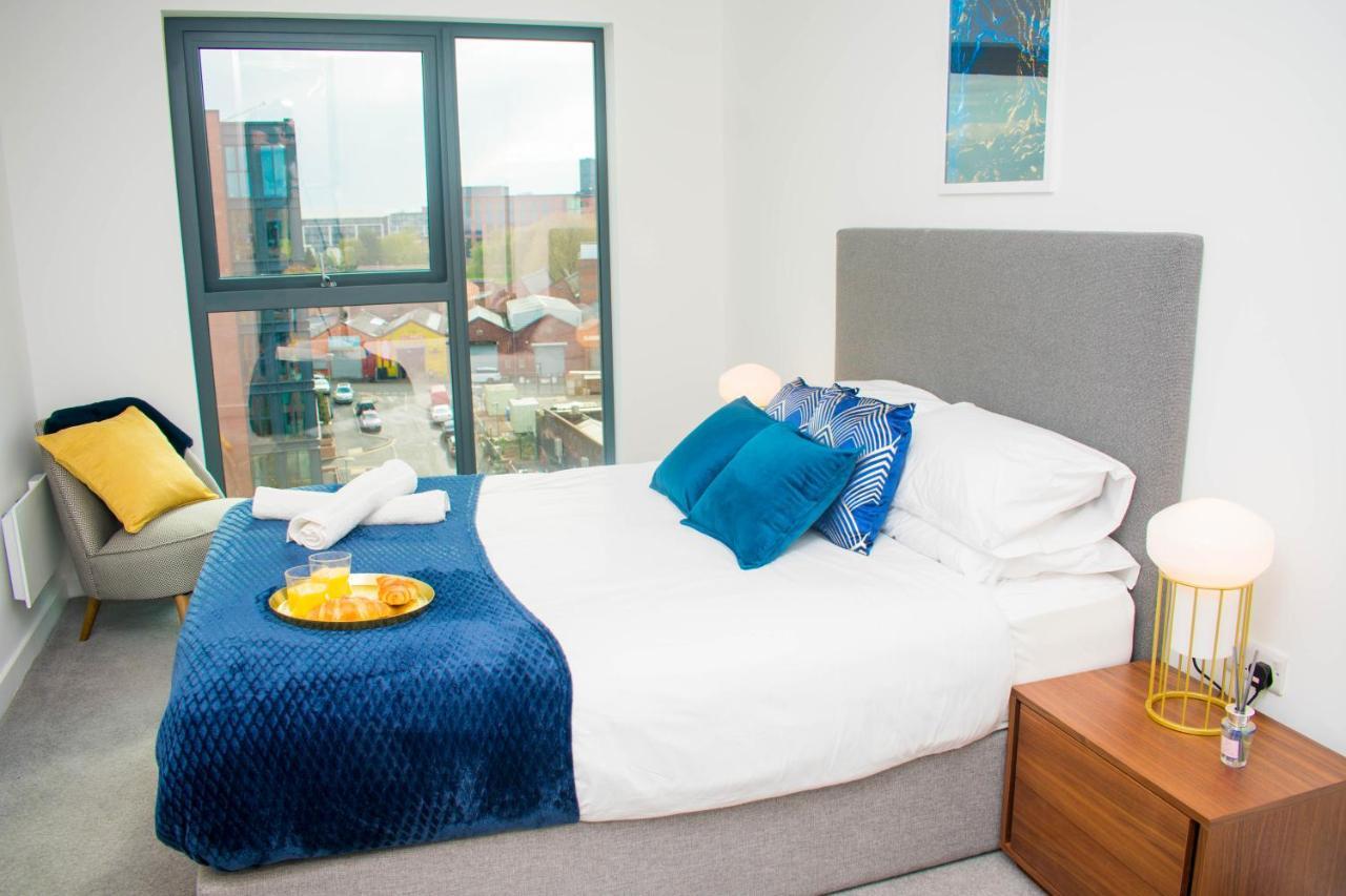 Exoticstay Apartments - Ultra Luxe Top Floor Suite - City Centre Apartment With Cube View - Smart 4K Tv With Ultrafast Wifi & Netflix 伯明翰 外观 照片