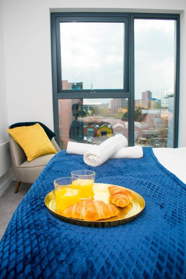 Exoticstay Apartments - Ultra Luxe Top Floor Suite - City Centre Apartment With Cube View - Smart 4K Tv With Ultrafast Wifi & Netflix 伯明翰 外观 照片