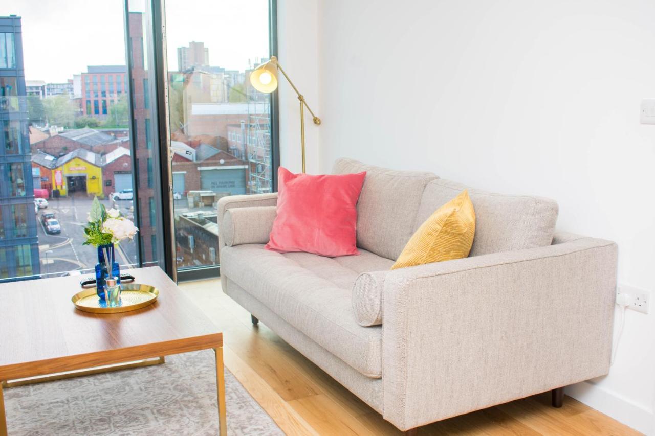Exoticstay Apartments - Ultra Luxe Top Floor Suite - City Centre Apartment With Cube View - Smart 4K Tv With Ultrafast Wifi & Netflix 伯明翰 外观 照片