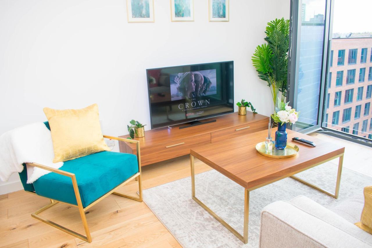 Exoticstay Apartments - Ultra Luxe Top Floor Suite - City Centre Apartment With Cube View - Smart 4K Tv With Ultrafast Wifi & Netflix 伯明翰 外观 照片