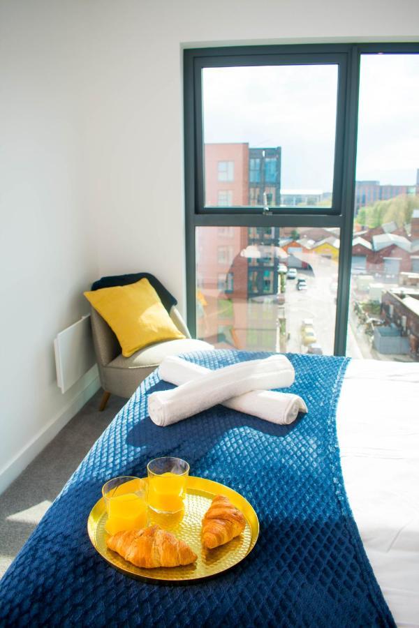 Exoticstay Apartments - Ultra Luxe Top Floor Suite - City Centre Apartment With Cube View - Smart 4K Tv With Ultrafast Wifi & Netflix 伯明翰 外观 照片